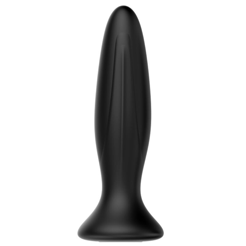 MR PLAY – újratölthető fekete anális vibráló dugó - Image 3
