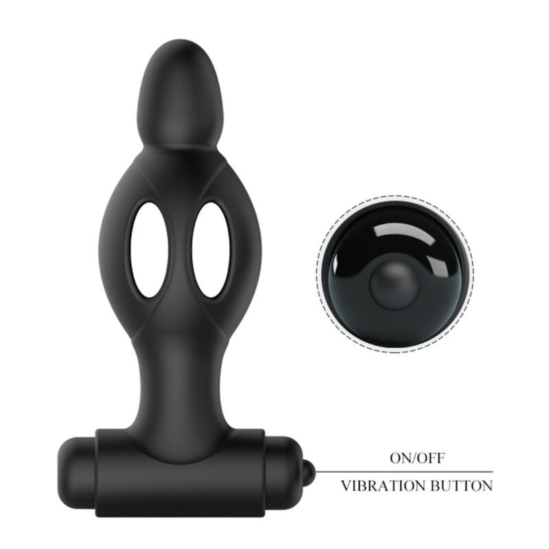 MR PLAY – vibráló szilikon análdugó - Image 4