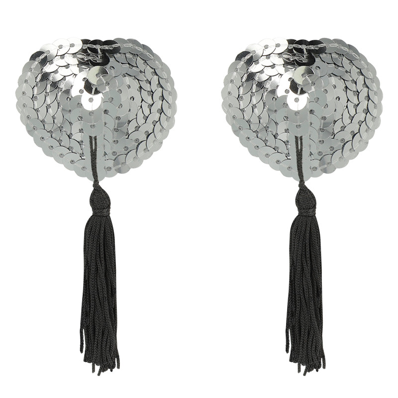 Coquette Chic Desire – ezüst mellbimbó takarók - Image 3