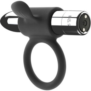 BLACK&SILVER Cameron – újratölthető férfi gyűrű ezüstben