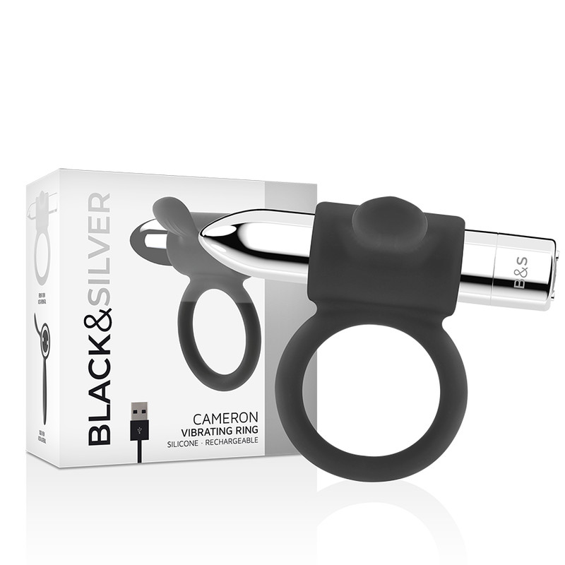 BLACK&SILVER Cameron – újratölthető férfi gyűrű ezüstben - Image 2