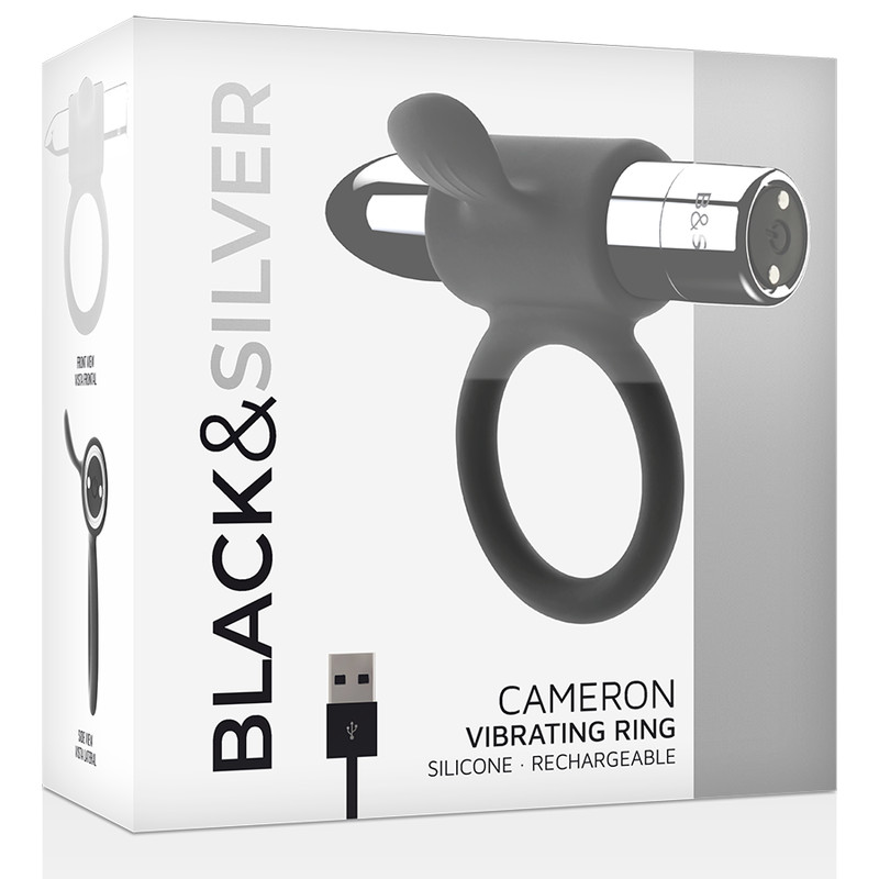 BLACK&SILVER Cameron – újratölthető férfi gyűrű ezüstben - Image 5