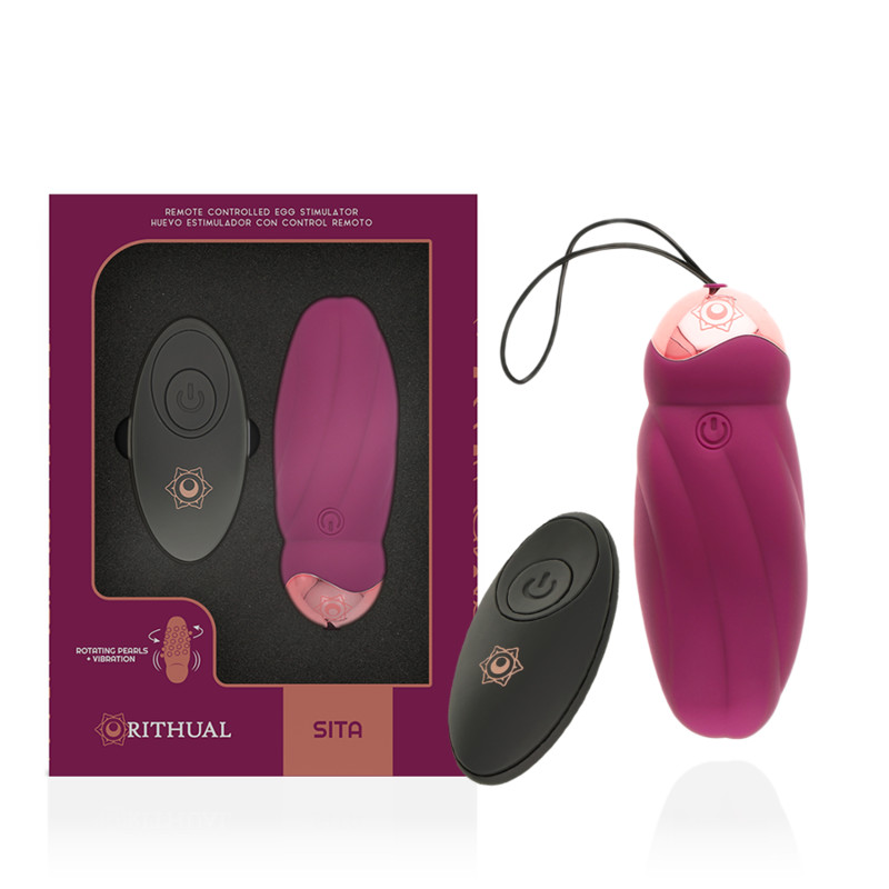 RITHUAL Sita Egg – távirányítós forgó vibráló tojás - Image 2