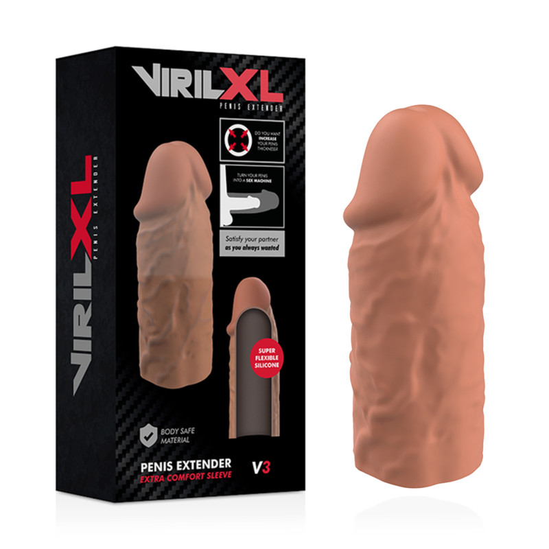 VIRILXL – prémium folyékony szilikon pénisz hosszabbító - Image 2