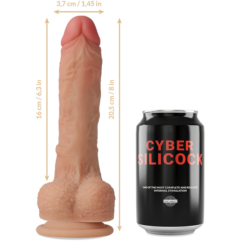 CYBER SILICOCK - ultra-realisztikus szilikon maszturbátor - Image 2