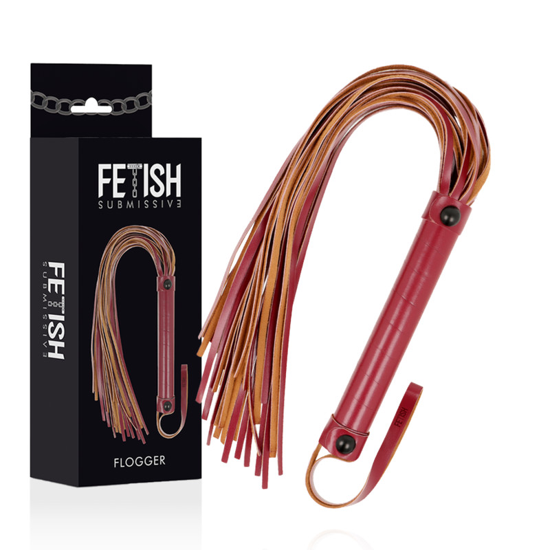 Fetish Submissive – vegán bőr korbács érzéki játékhoz - Image 2
