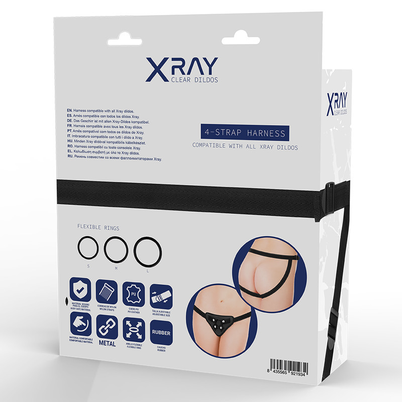 X RAY – prémium hám szilikon gyűrűkkel - Image 7