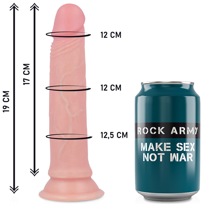 ROCKARMY - prémium folyékony szilikon dildo 19 cm hosszú - Image 3