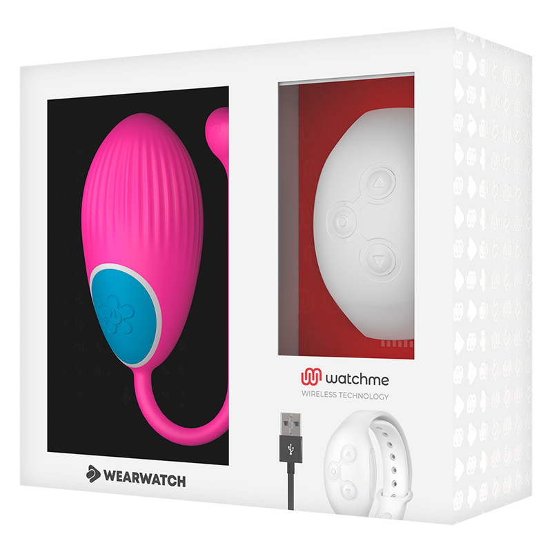 Niveo WearWatch – távirányítós tojás vibrátor fukszia - Image 5