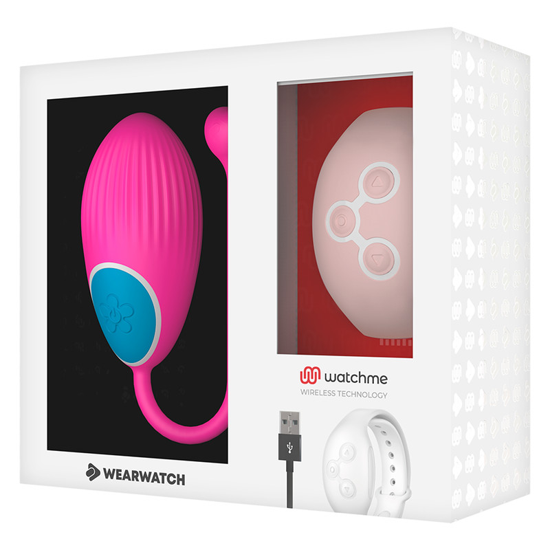 WEARWATCH – távirányítós vibráló tojás fukszia színben - Image 6