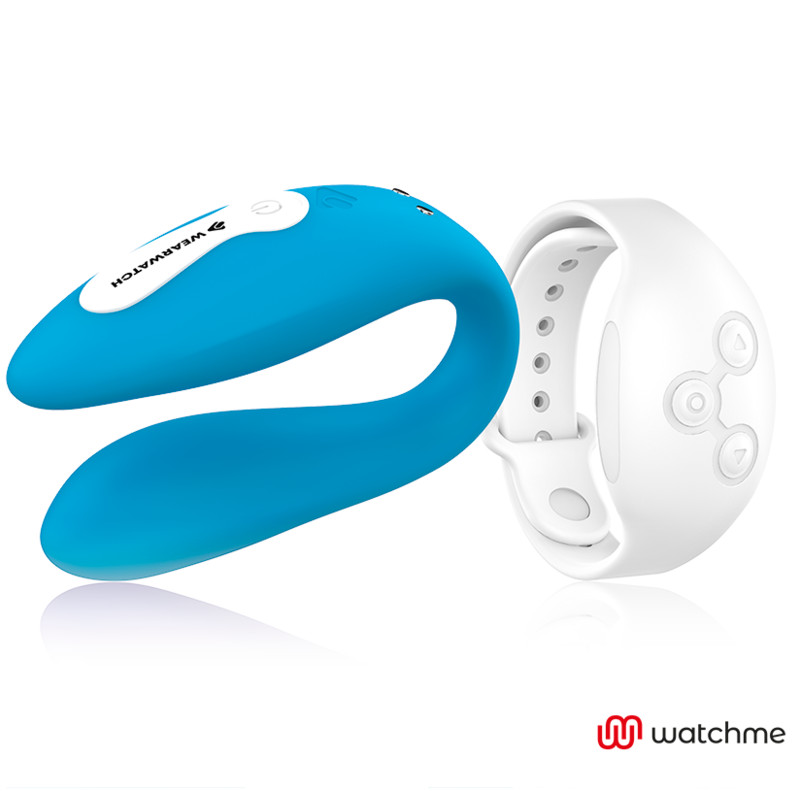 WEARWATCH – dupla technológiás vibrátor indigo/színben - Image 2