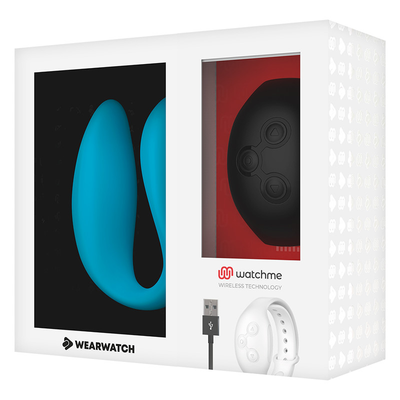 WEARWATCH - Dupla technológiás vibrátor Indigo / Jet - Image 5