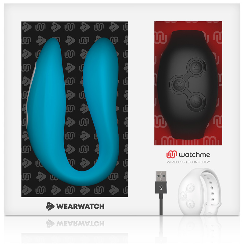 WEARWATCH - Dupla technológiás vibrátor Indigo / Jet - Image 7