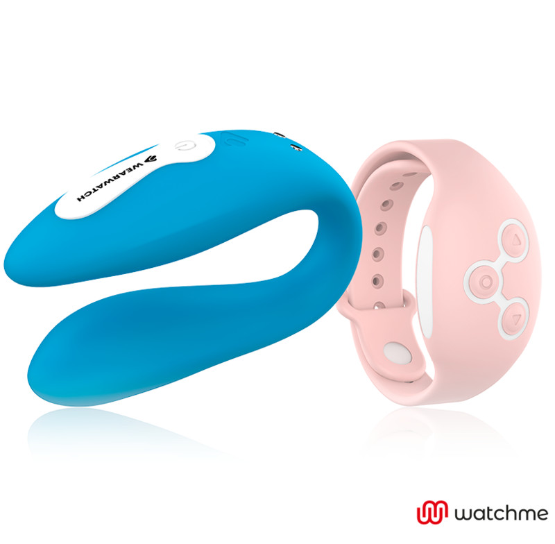 WEARWATCH – duál technológiás vibrátor indigo/rózsaszín - Image 2