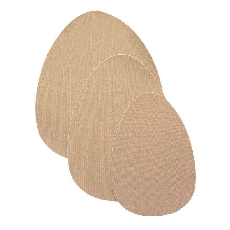 BYE-BRA – melleket formáló szett 3 pár bézs szatén melltartóval - Image 4