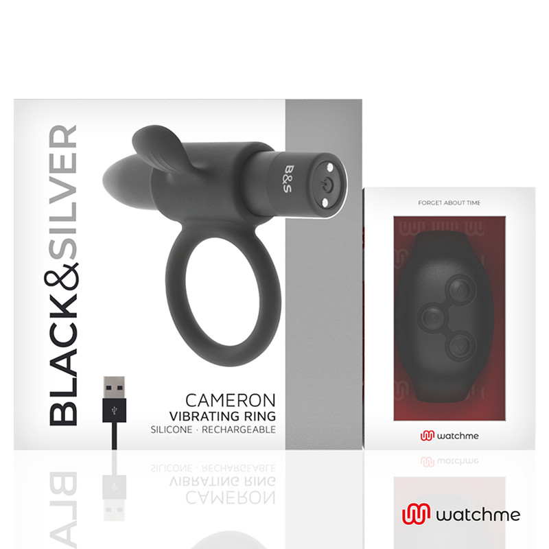 BLACK&SILVER - távirányítós vibráló heregyűrű - Image 2