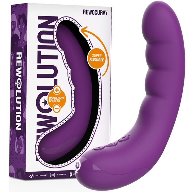 REWOLUTION - Prémium újratölthető, hajlékony vibrátor - Image 2