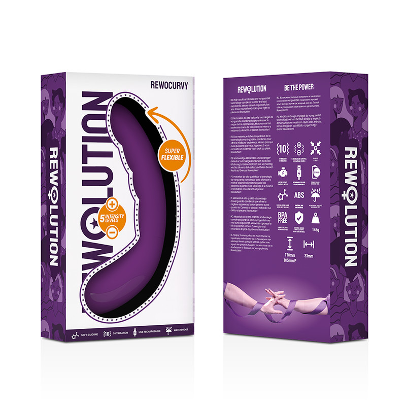 REWOLUTION - Prémium újratölthető, hajlékony vibrátor - Image 7