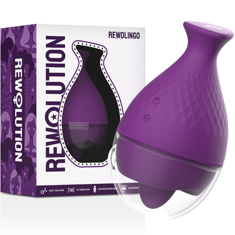 REWOLUTION – nyelvszerű vibrátor érzéki stimulációhoz - Image 2