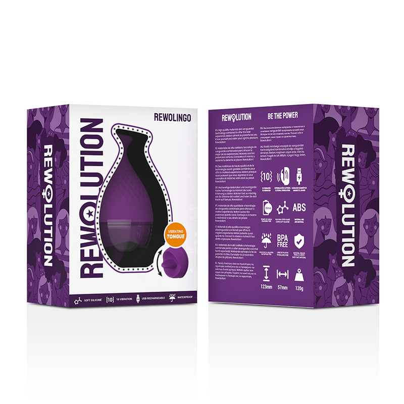REWOLUTION – nyelvszerű vibrátor érzéki stimulációhoz - Image 7