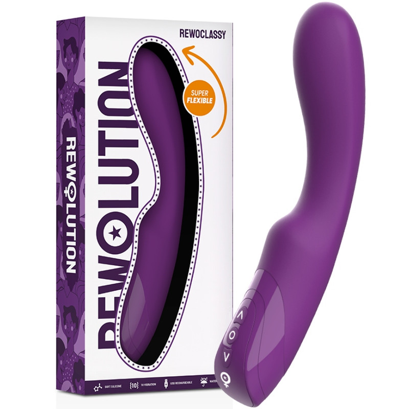 REWOLUTION - rugalmas prémium vibrátor érzéki élményekhez - Image 3