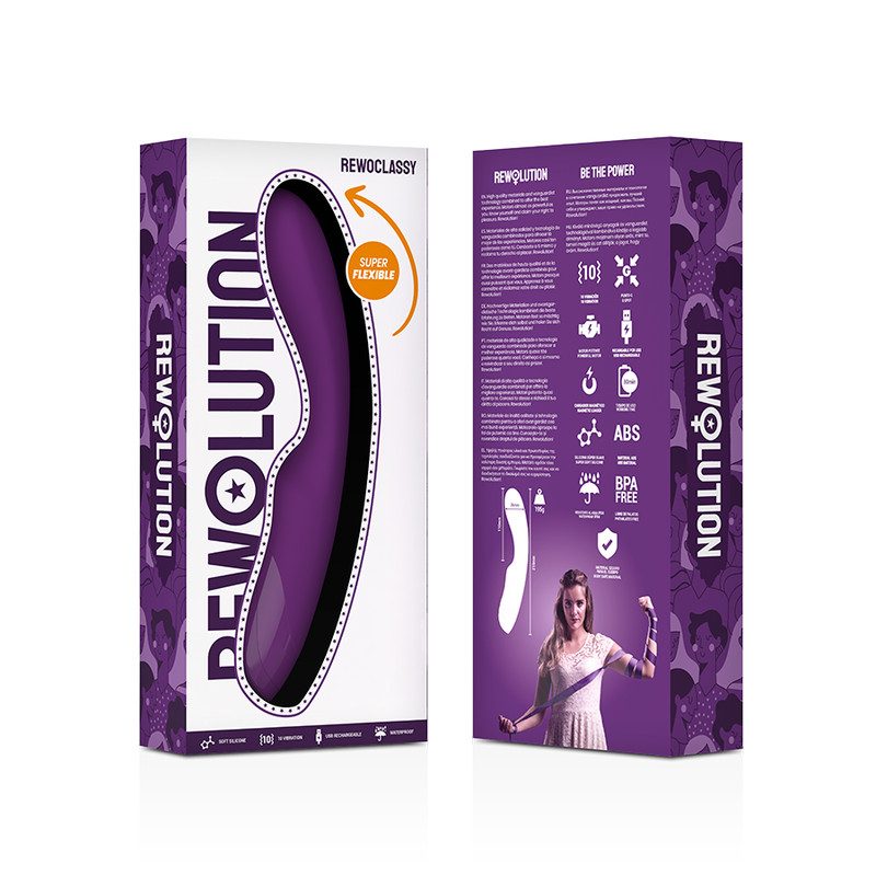 REWOLUTION - rugalmas prémium vibrátor érzéki élményekhez - Image 7