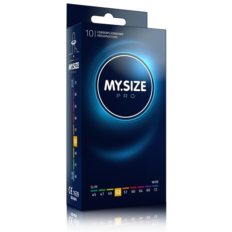 MY SIZE - prémium 53 mm-es óvszer, 10 db-os csomag