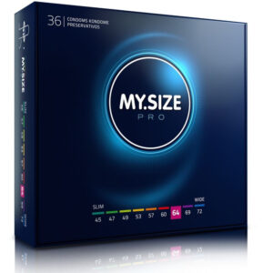 MY SIZE – prémium 64 mm-es óvszer, 36 db-os kiszerelés