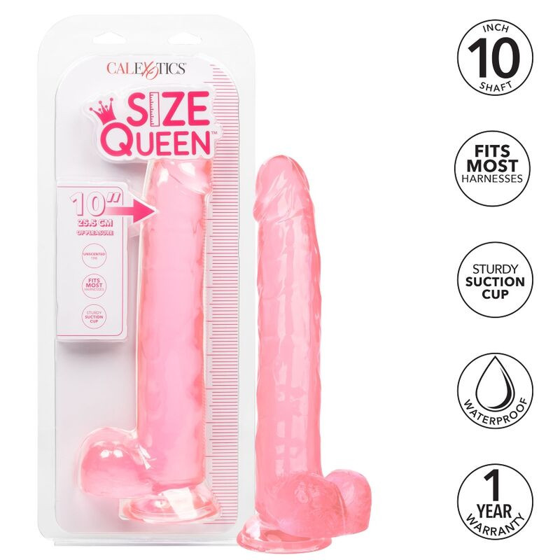 CALEXOTICS - Méretes pink dildó 25,5 cm - Image 2