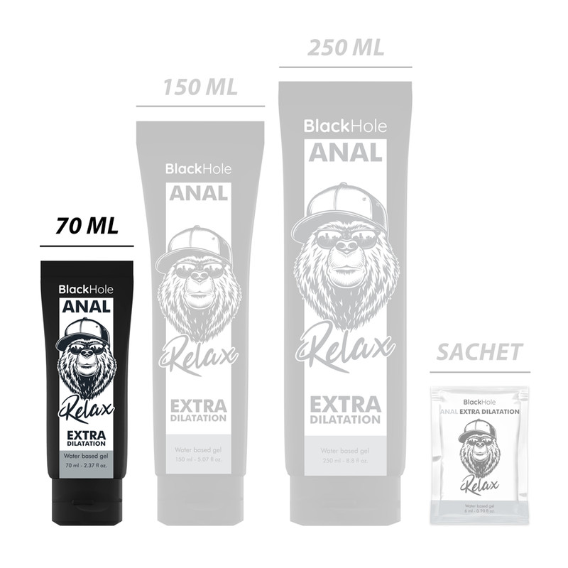 BLACK HOLE – vízbázisú anál tágító gél 70 ml - Image 2