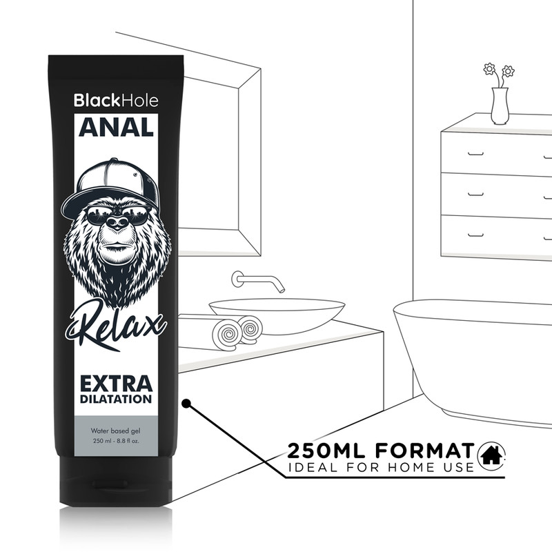 BLACK HOLE – víz alapú anal dilatáló gél 250 ml - Image 5
