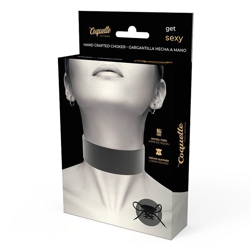 COQUETTE CHIC DESIRE – prémium vegán bőr nyakpánt - Image 6