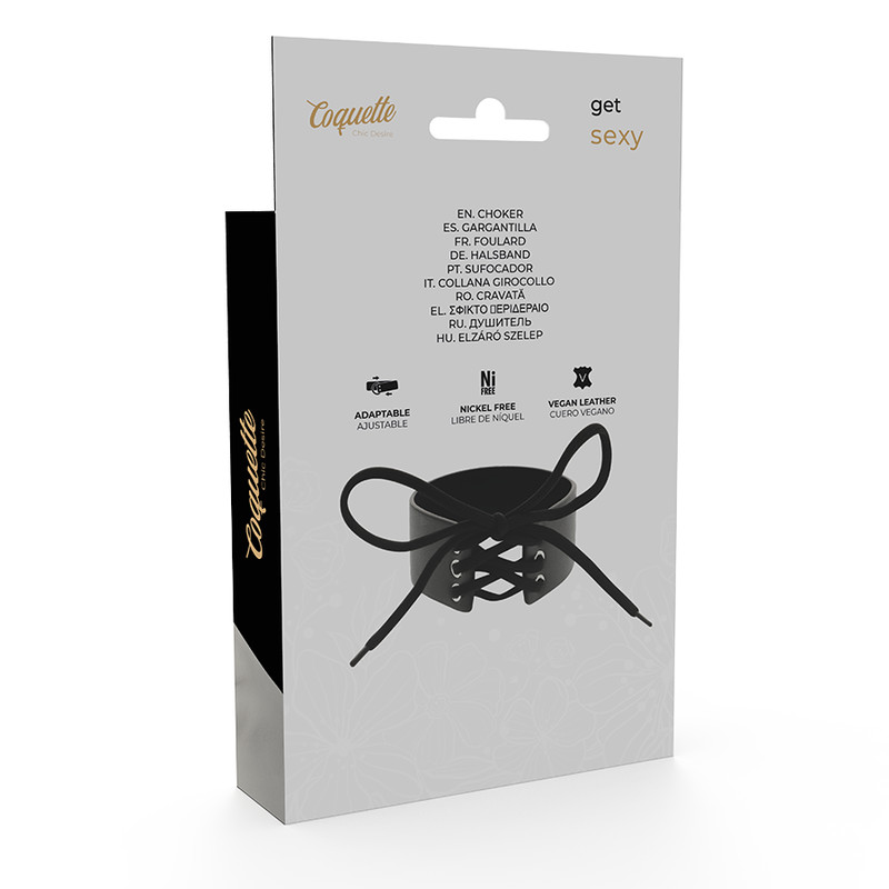 COQUETTE CHIC DESIRE – prémium vegán bőr nyakpánt - Image 7