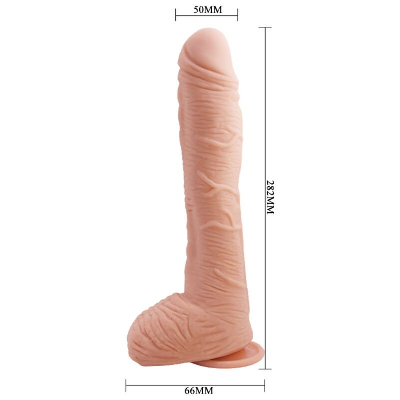 BAILE ALEX – realisztikus bőr dildo 27 cm - Image 2