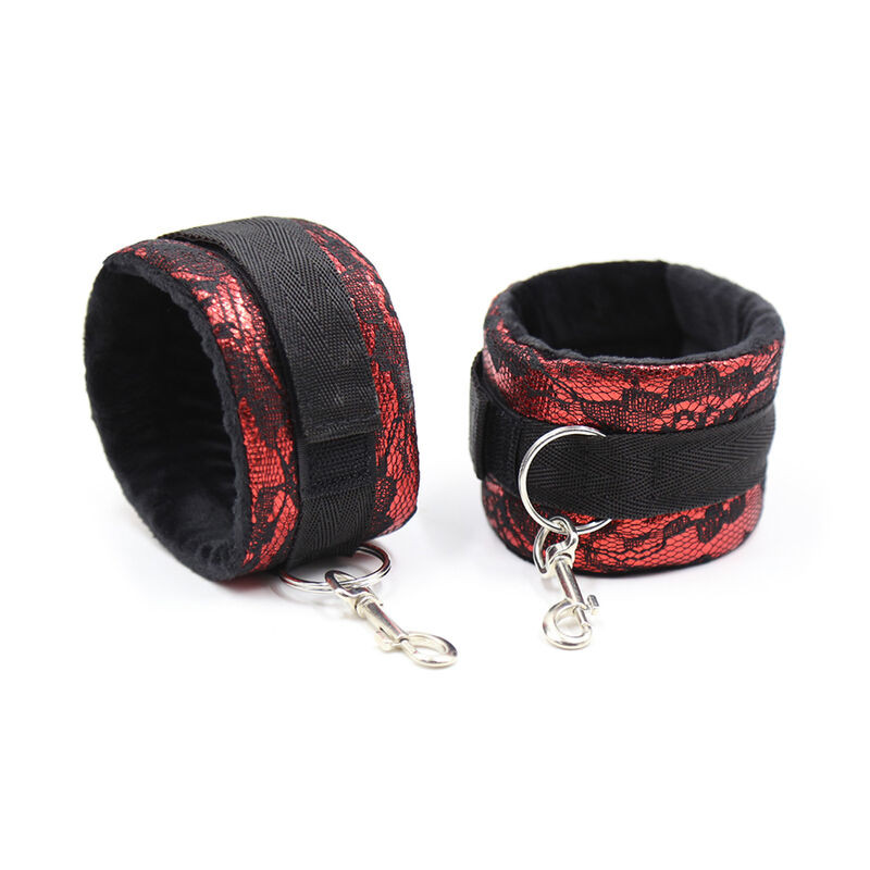 OHMAMA FETISH – bársonyos bilincs nylon szalaggal - Image 8