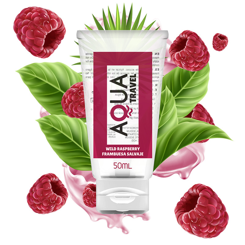 AQUA TRAVEL – vadmálna ízű vízbázisú síkosító 50 ml