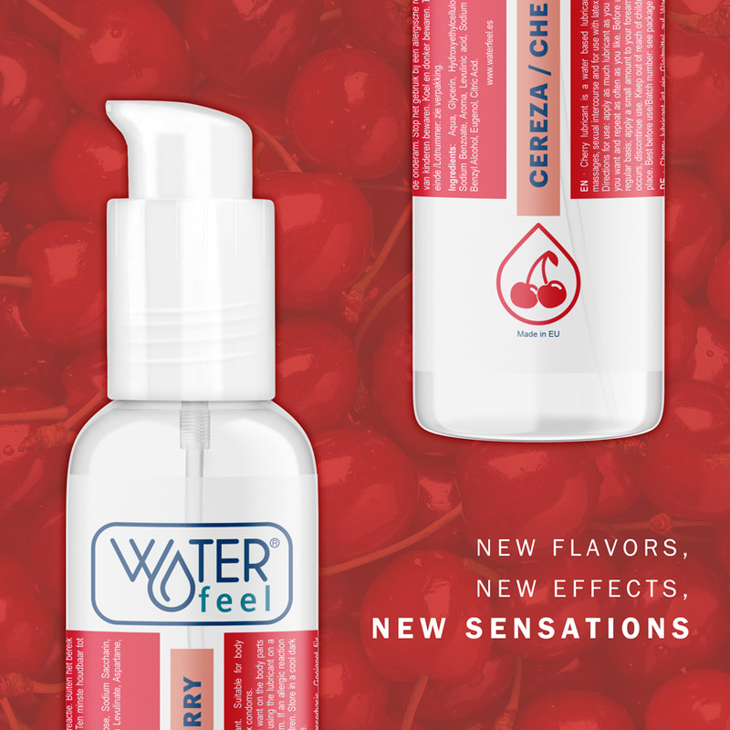 Waterfeel – cseresznye ízű síkosító 175 ml - Image 6