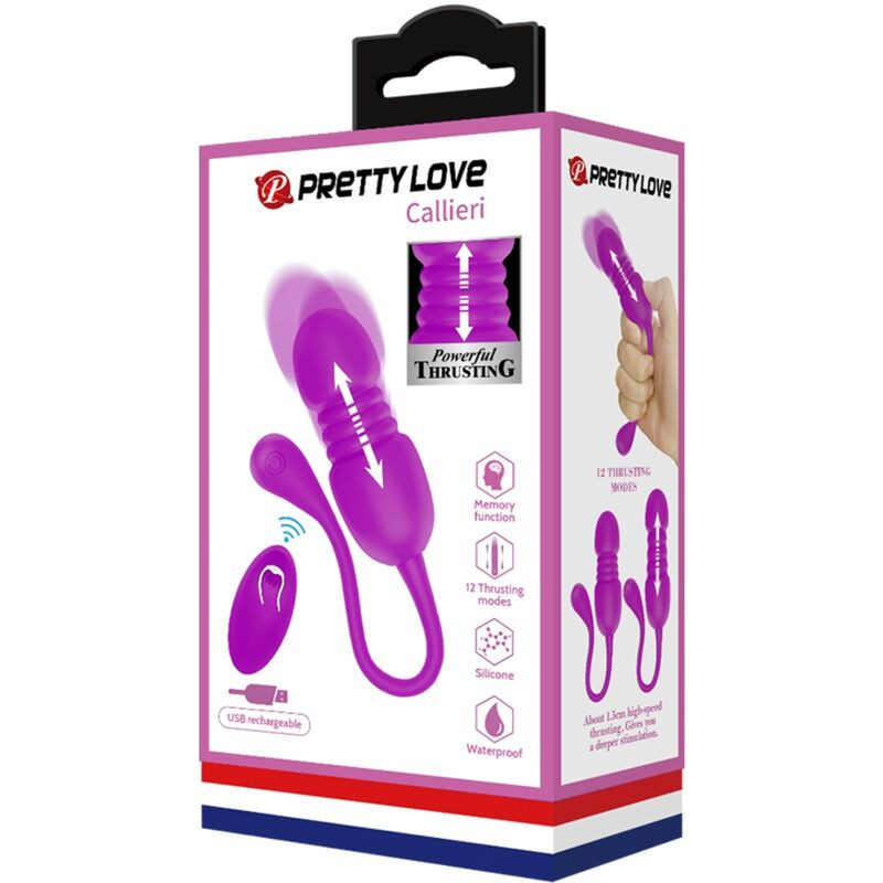 PRETTY LOVE - vibráló tojás a szexuális élvezetért - Image 4