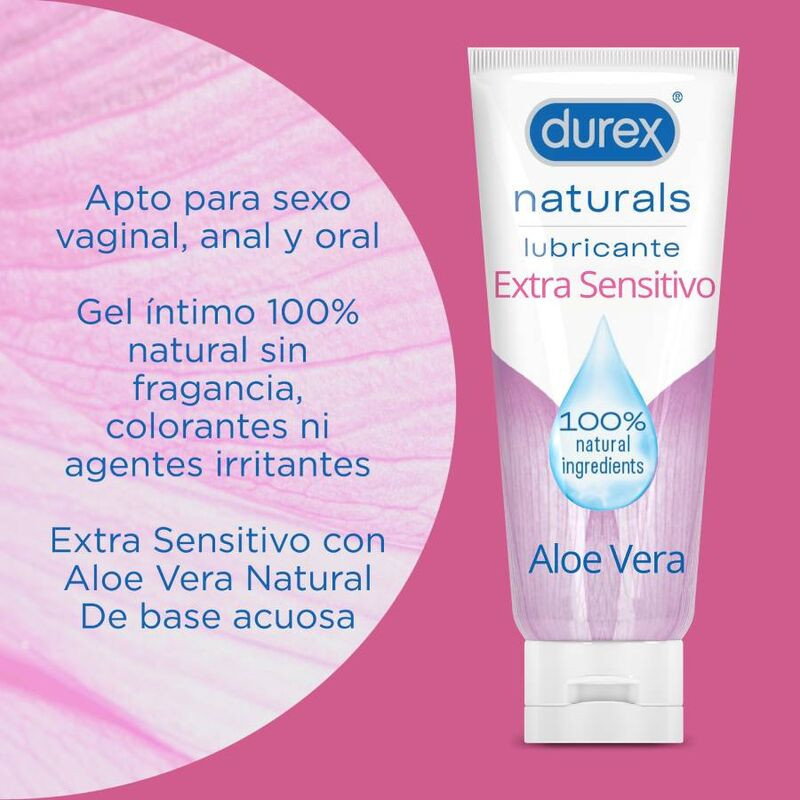 Durex Naturals – extra érzékeny síkosító 100 ml - Image 3