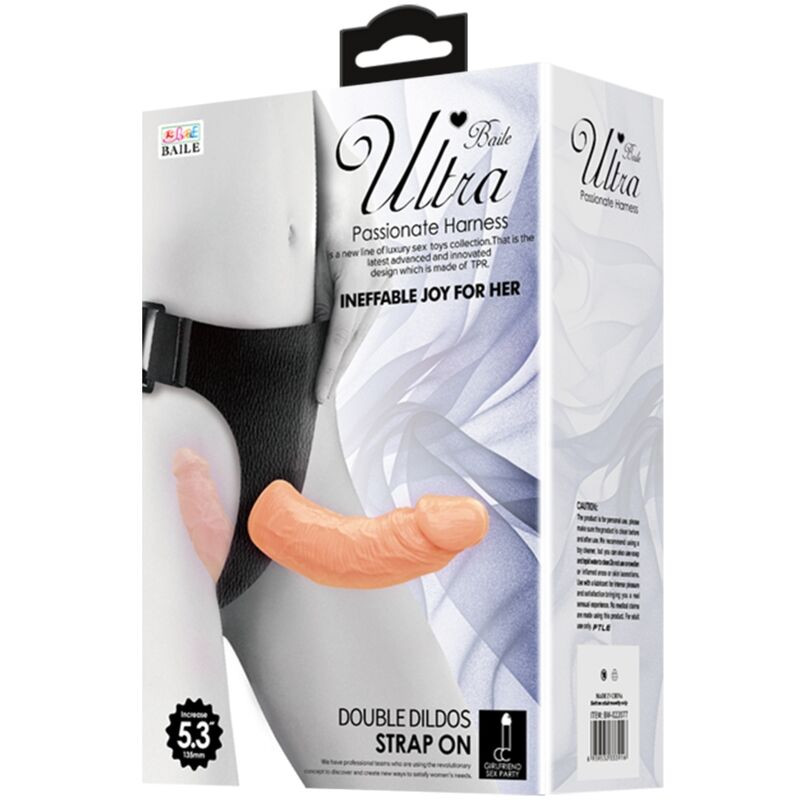 BAILE – ultra érzéki dupla dildó hámos rendszerrel - Image 4