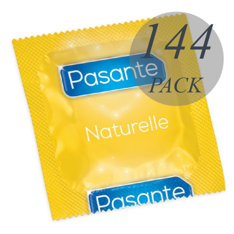 Pasante – prémium természetes óvszer 144 db-os csomagban - Image 2
