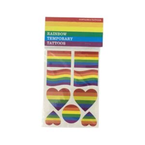 PRIDE - LGBT zászló tetoválás - színes és kifejező stílus