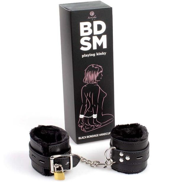 SECRETPLAY - prémium fekete bilincsek BDSM kollekcióhoz - Image 2