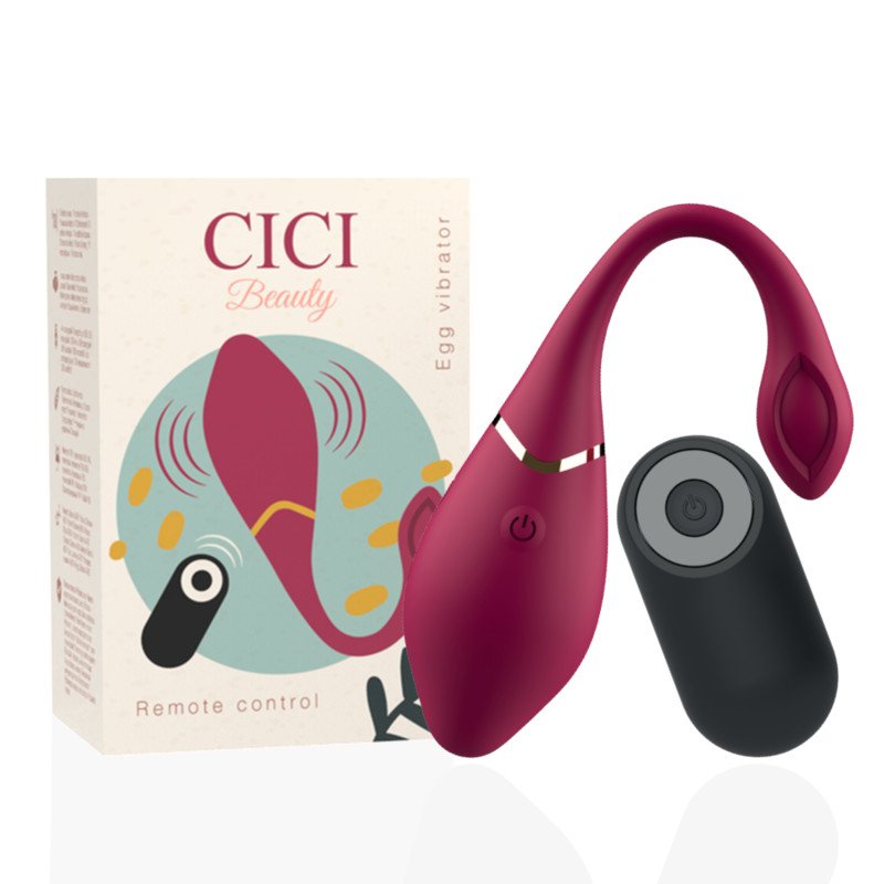 CICI BEAUTY – prémium szilikon tojás vibrátor távirányítóval