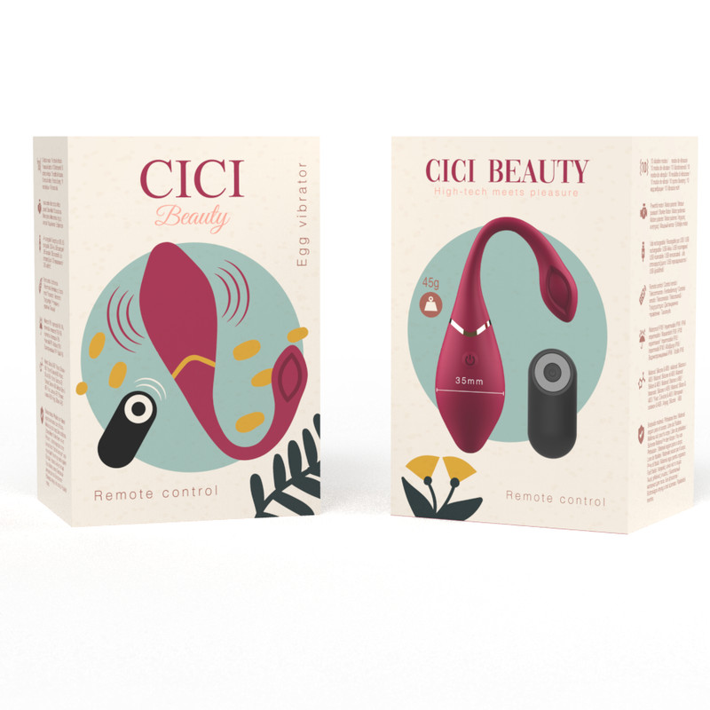 CICI BEAUTY – prémium szilikon tojás vibrátor távirányítóval - Image 6