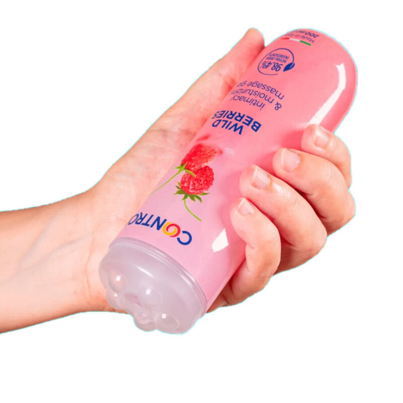 CONTROL – 3 az 1-ben masszírozó gél, vadgyümölcsös 200 ml - Image 3