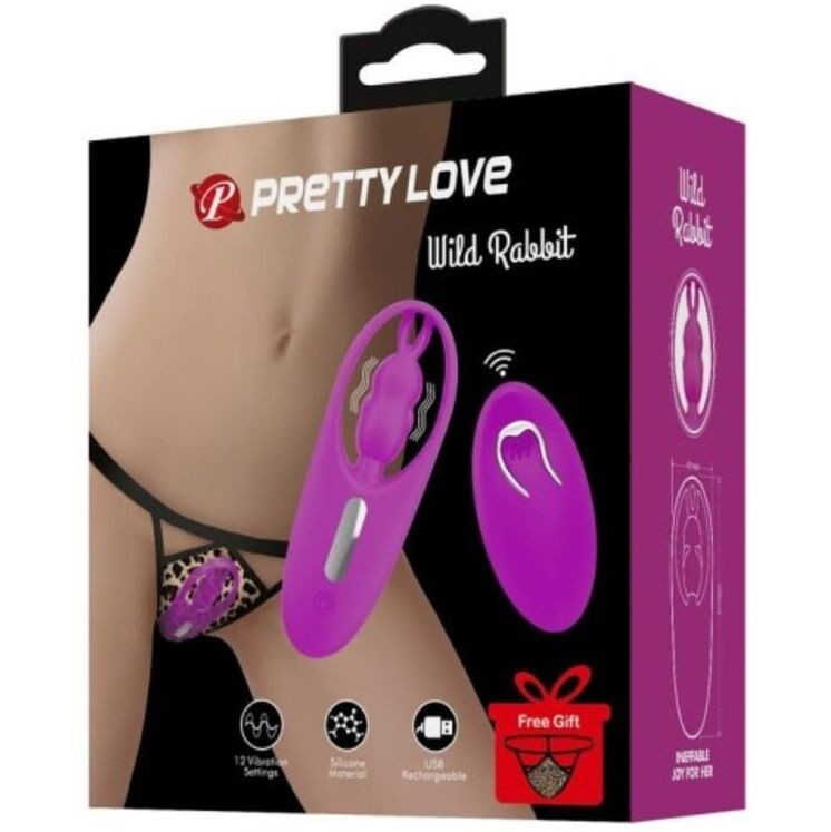 PRETTY LOVE - távirányítós klitorális izgató fekvő helyzetben - Image 2