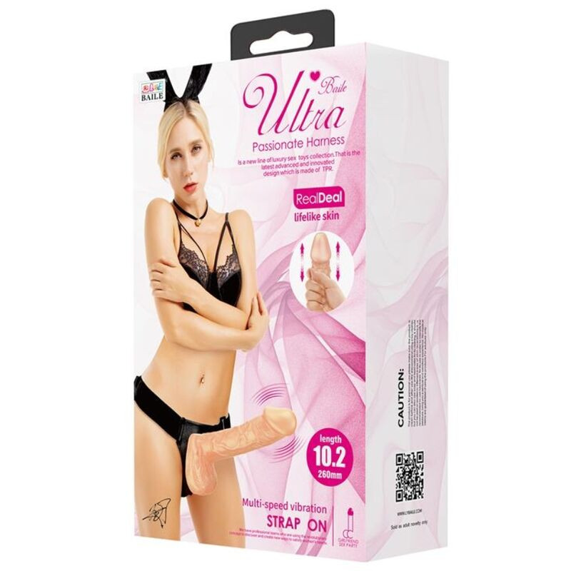 BAILE – 26 cm-es természetes harnesz az intimitásért - Image 7