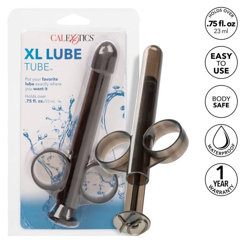 CALEXOTICS - prémium, vízálló síkosító tubus fekete - Image 2