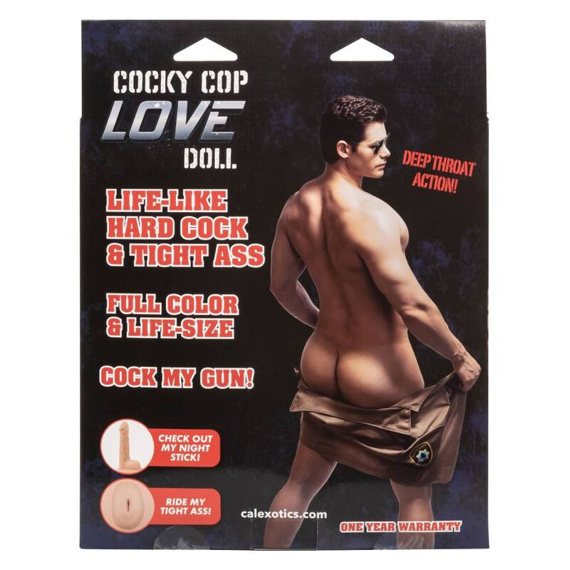 CalExotics - Szexi rendőr figura vibráló élményekhez - Image 3